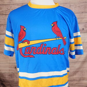 ST LOUIS CARDINALS / BLUES SGA STADIUM GIVEAWAY JERSEY TSHIRT XL